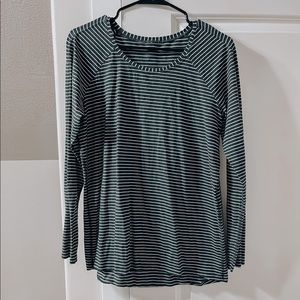 Lululemon Striped Long Sleeve